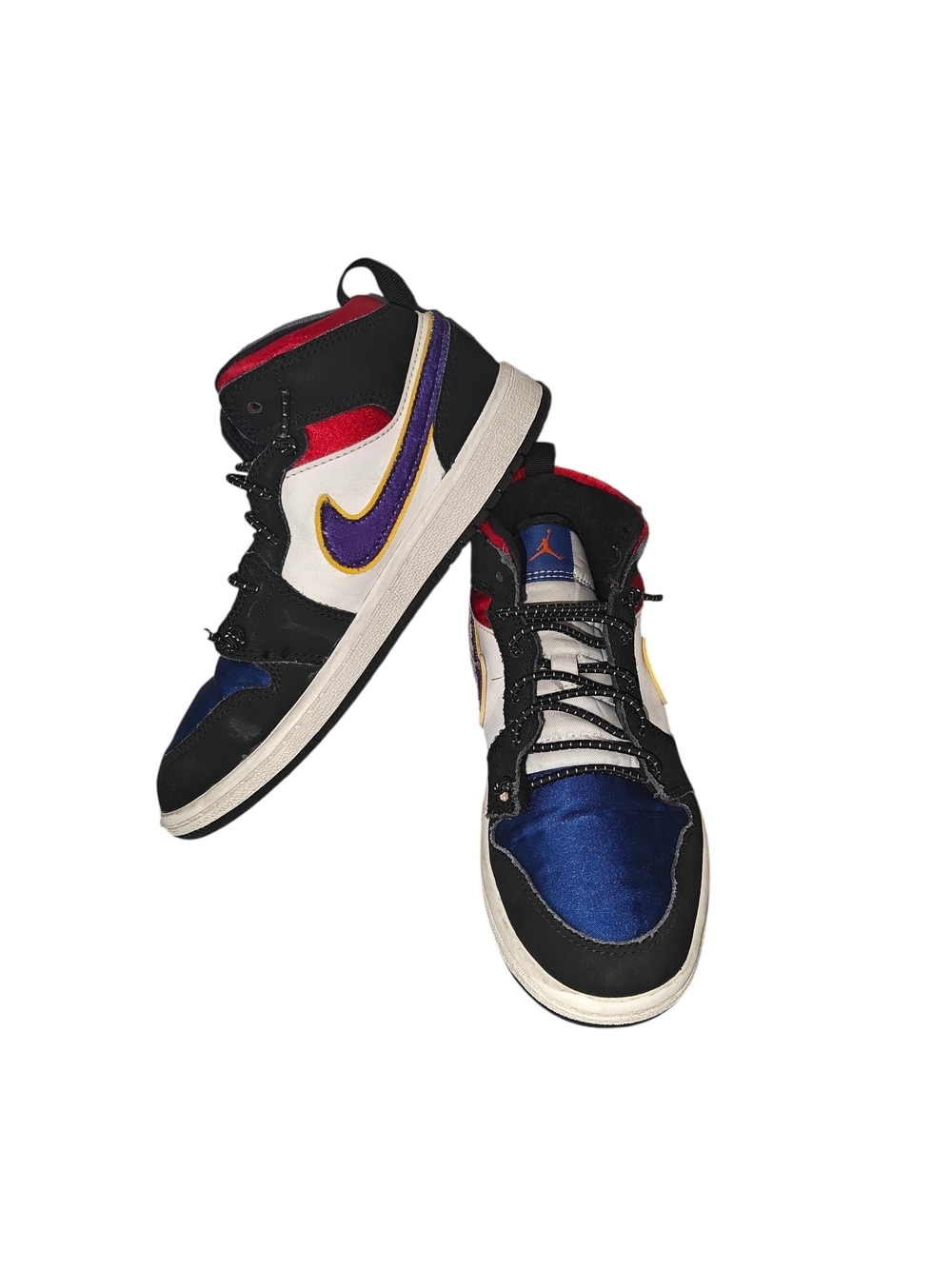 Nike Air Jordan 1 Mid SE "Rivals" Sneaker Size 1.5Y